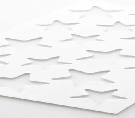 Stencil Mat Buche Stars 180x278mm